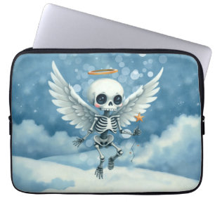 Skelettengel – Die süße Seite des Jenseits.  Laptopschutzhülle