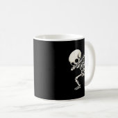 Skeletter Boys Kids Men Funny Halloween Kaffeetasse (VorderseiteRechts)