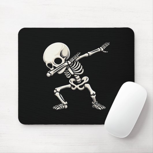Skeletter Boys Kids Men Funny Halloween Mousepad (Mit Mouse)