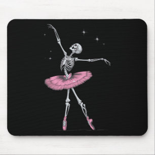 Skeletter Llet Halloween Kostüm Funny Skull Mousepad