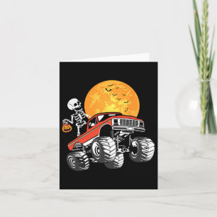 Skeletter Monster Halloween Panzerknacker Karte