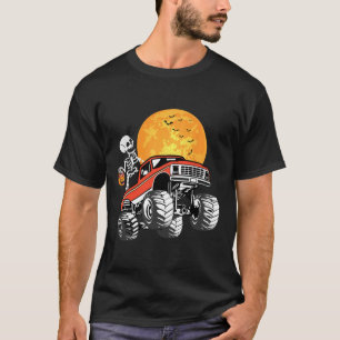 Skeletter Monster Halloween Panzerknacker T-Shirt