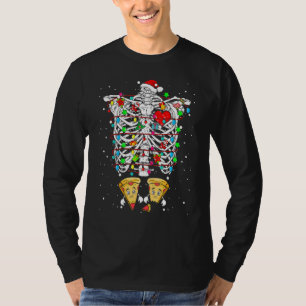 Skeletter Rib Cage X Ray Schwangerschaft Ankündigu T-Shirt