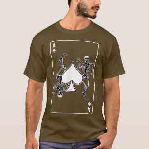 Skelettereis des Spielkartenspiels Kostüm Hallowag T-Shirt