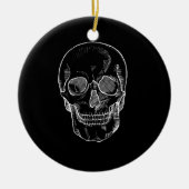 Skelettface auf einem keramik ornament (Vorne)