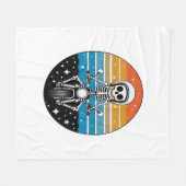 Skelettfahrrad Fleecedecke (Vorderseite (Horizontal))