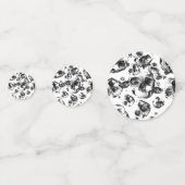 Skelettfelle Skelettfelle Skelettfelle Party Konfetti (Vorderseiten)