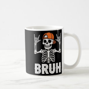 Skelettfelsen an Bruh Halloween für Mens Jungs Kin Kaffeetasse