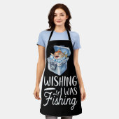 Skelettfischerei Schürze (Getragen)