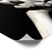 Skelettflossen Poster (Ecke)