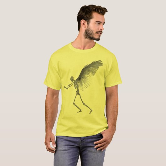 Skelettflügel T-Shirt (Vorne ganz)