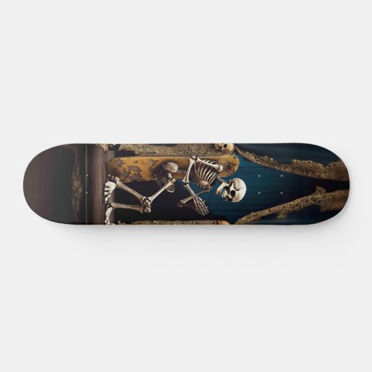 Skelettfunk Skateboard (Horizontal)