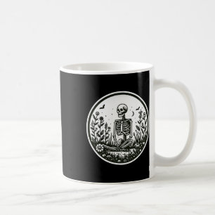 Skelettgärtner Pflanze Halloween Garening 1 Kaffeetasse