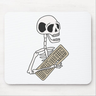 Skelettgift für das Codieren von Lover Mousepad
