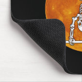 Skelettgymnastik Halloween Horizontal Bar Mousepad (Ecke)