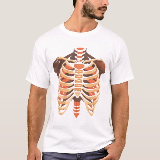 Skeletthalloween T-Shirt (Vorderseite)