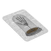 Skeletthand in Bell Jar 2 Magnet (Rechte Seite)