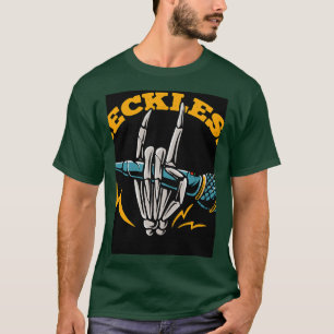 Skeletthand mit Mikrofon T-Shirt