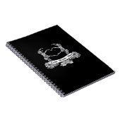 Skeletthanddesign Notizblock (Rechte Seite)