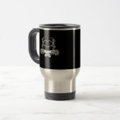 Skeletthanddesign Reisebecher (Vorderseite Links)