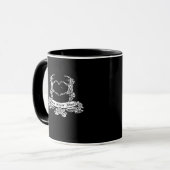 Skeletthanddesign Tasse (Vorderseite Links)