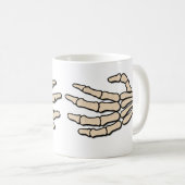 Skeletthandschuhe Cold to the Bone Coffee Tasse (VorderseiteRechts)