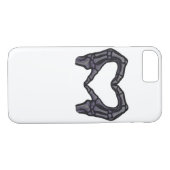 Skeletthandschuhe, die ein Herz bilden Case-Mate iPhone Hülle (Rückseite (Horizontal))