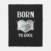 Skeletthandschuhe, grau, grau, für klassische fleecedecke (Vorderseite)