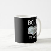 Skeletthandschuhe, grau, grau, für klassische kaffeetasse (VorderseiteRechts)