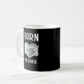 Skeletthandschuhe, grau, grau, für klassische kaffeetasse (Vorderseite Links)