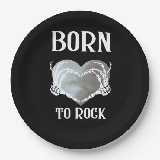 Skeletthandschuhe, grau, grau, für klassische pappteller (Vorderseite)