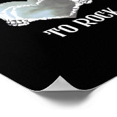 Skeletthandschuhe, grau, grau, für klassische poster (Ecke)