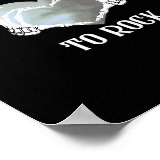 Skeletthandschuhe, grau, grau, für klassische poster (Ecke)