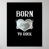 Skeletthandschuhe, grau, grau, für klassische poster (Vorne)