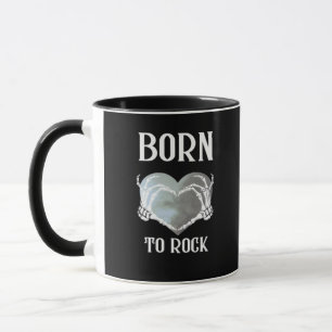 Skeletthandschuhe, grau, grau, für klassische tasse