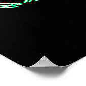 Skeletthandschuhe, Herz, Halloween-Kostüm Poster (Ecke)