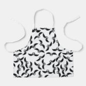 Skeletthasen Halloween Schürze (Vorderseite)