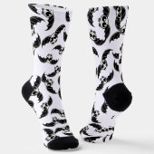 Skeletthasen Halloween Socken (Gewinkelt)