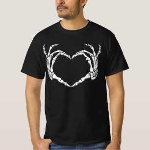 Skelettherzen, gotische Liebe, Sporthalle T-Shirt