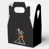 Skeletti Eishockey Halloween Boys Funny Halloween Geschenkschachtel (Geöffnet)