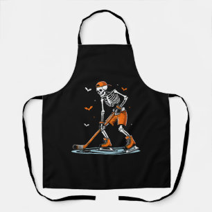 Skeletti Eishockey Halloween Boys Funny Halloween Schürze