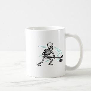 Skeletti Eishockey Halloween Kostüm Männer Jungen Kaffeetasse
