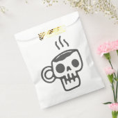Skelettkaffee halloween Tasse Geschenktütchen (Versiegelt)