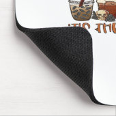 Skelettkaffee Kaffee Kaffee Lover Mousepad (Ecke)