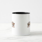Skelettkaffee Kaffee Kaffee Lover Tasse (Zentrum)