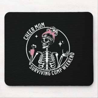 Skelettkaffee Mama Überleben Comp Weekend Mousepad