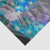 Skelettkäfig Aquamarin Schwarz Vintage Röntgenröhr Seidenpapier (Ausschnitt)