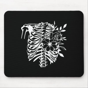 Skelettkäfig Blume Leicht Halloween Kostüm 1 Mousepad