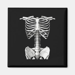 Skelettkäfig Halloween Kostümgeschenke für Männer Magnet