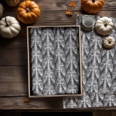 Skelettkäfig-Muster Halloween-Tissue Seidenpapier